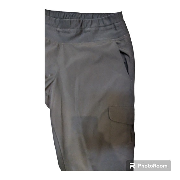 Hiking Pant with Cargo Pockets in Ripstop Nylon Black Size L - Picture 6 of 8